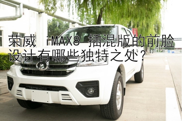 荣威 iMAX8 插混版的前脸设计有哪些独特之处？